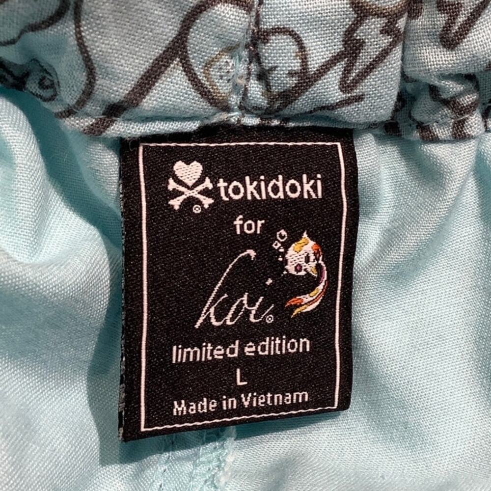 Tokidoki Koi Scrub Nursing Pants Women’s Large — Medical, Utility, Comfort - Picture 3 of 8
